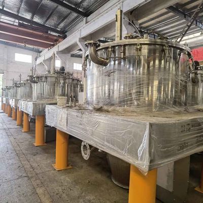 800L-van de trekkracht-Zak stelt de de Schraper Automatische Partij Bodemlossing Centrifuge voor Actieve Farmaceutische Ingrediënten in werking