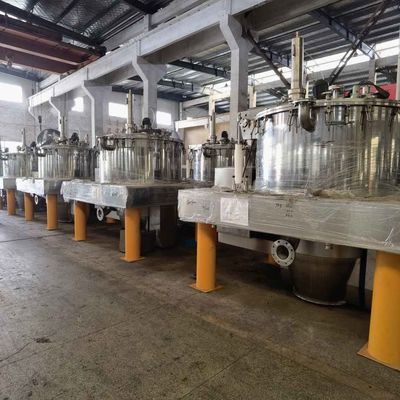 800L-van de trekkracht-Zak stelt de de Schraper Automatische Partij Bodemlossing Centrifuge voor Actieve Farmaceutische Ingrediënten in werking