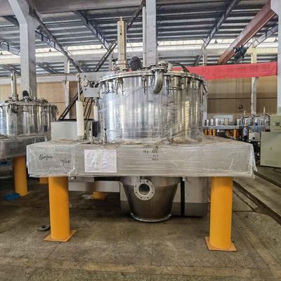 Van de het Levensmiddelenverwerking van de voedselrang centrifugeert de Automatische Verticale van de de Frequentieconvertor Mand van de de Schraperlossing