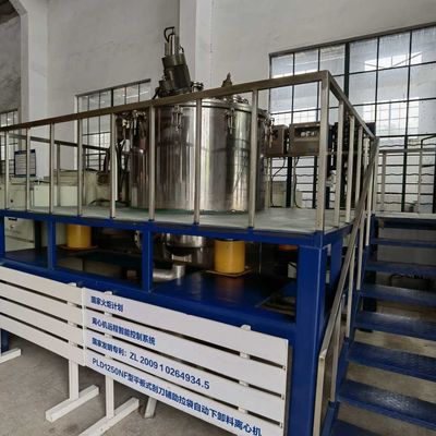 De modelvertical batch operate-Verleende Naverkoopdienst centrifugeert Bodemlossing met zak-Trekt voor de Voedselindustrie