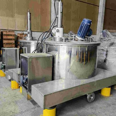 1200rpm de automatische Partij centrifugeert 500L-de Schraper van de Bodemlossing voor Voedselscheiding