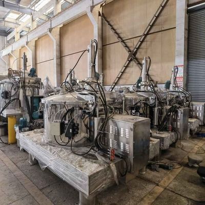 1200rpm de automatische Partij centrifugeert 500L-de Schraper van de Bodemlossing voor Voedselscheiding