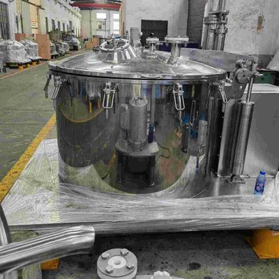 Chemische Verwerking Vier Punt Hoogste Lossing centrifugeert 400L-Mand centrifugeert