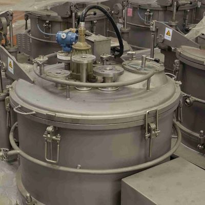 De verticale Hand120l-Mand centrifugeert 450mm met Halar-Voering