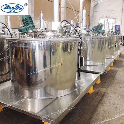 De verticale Scheiding van de de Schraper1250l Vaste-vloeibare stof van de Mijnbouwconcentratie centrifugeert 800rpm